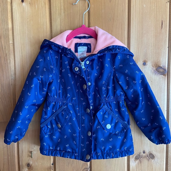 Carter’s fleece lined spring/ fall jacket - Picture 1 of 6